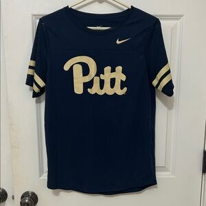 Nike Pitt Short Sleeve Tee size large navy blue jersey like